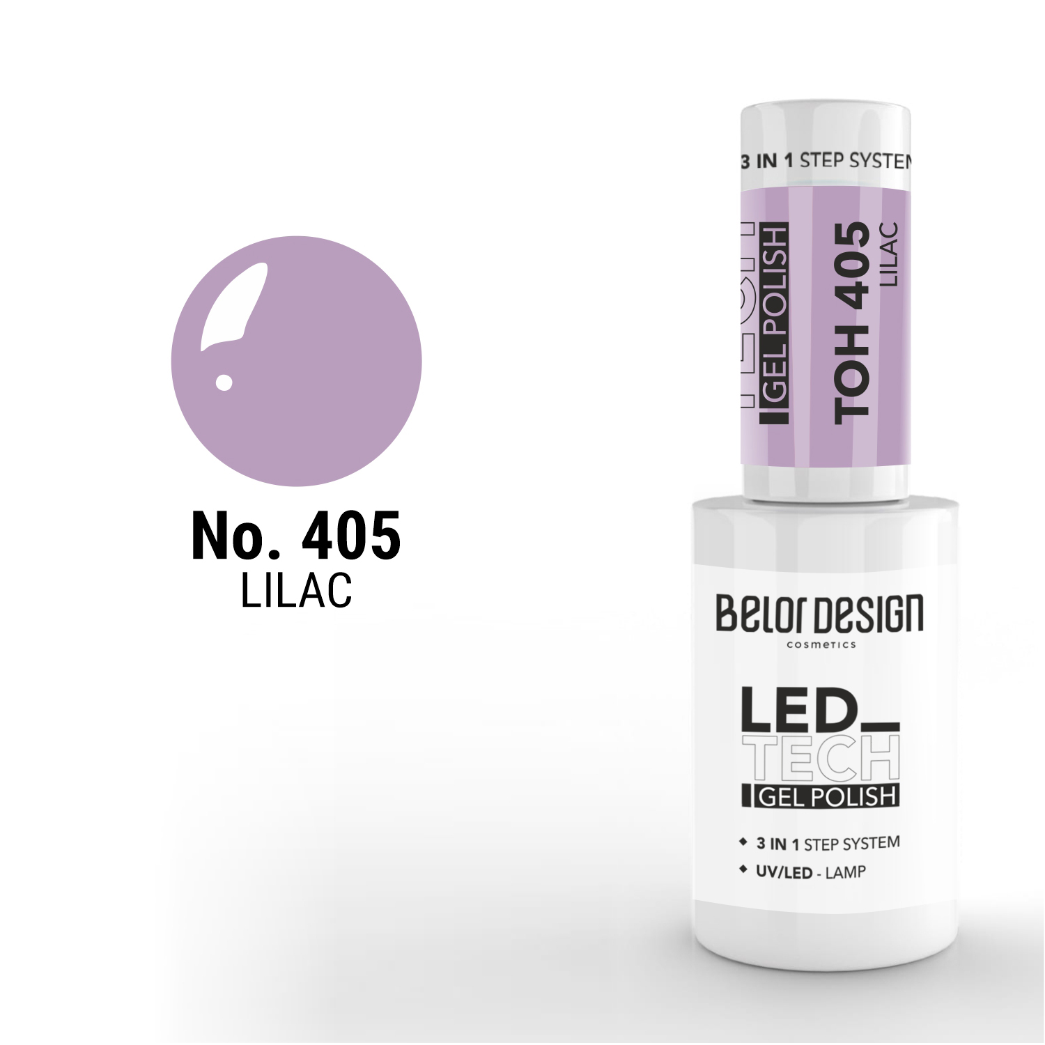 Гель для ногтей Led Tech тон 405