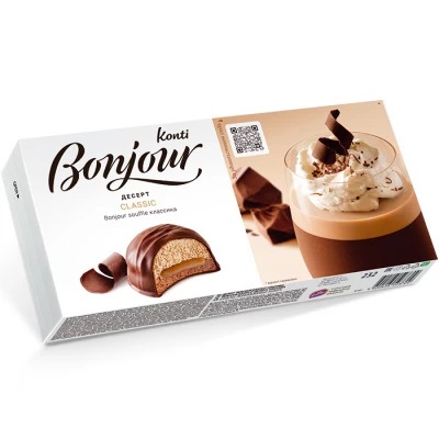 Десерт Bonjour souffle классика 232г