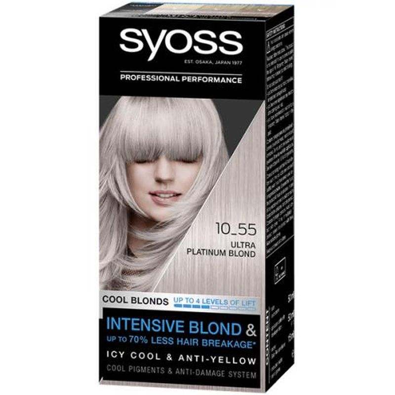 Syoss COLOR 10-55 Ультра платиновый блонд