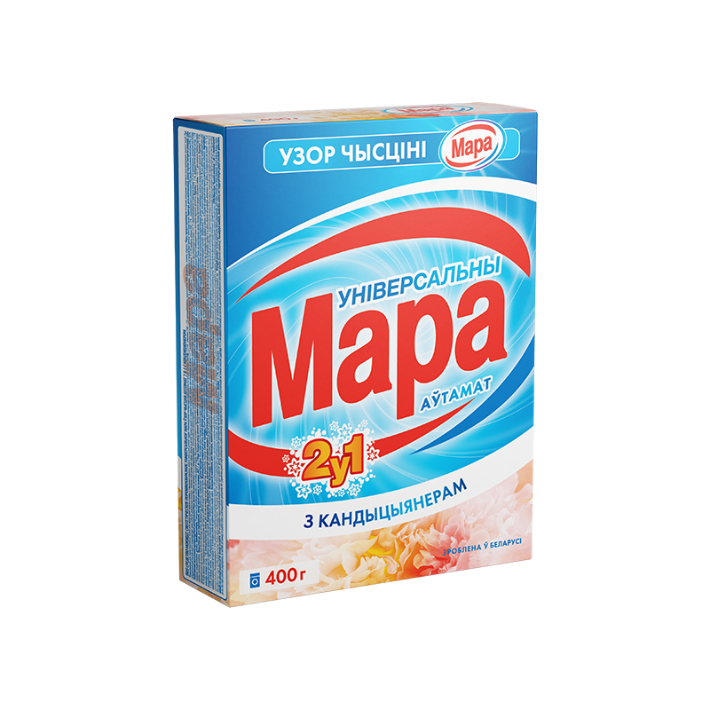 Мара Ўзор Чысціні автомат 2 в 1 с кондиционером 400 г(0,4*18*64) БФ