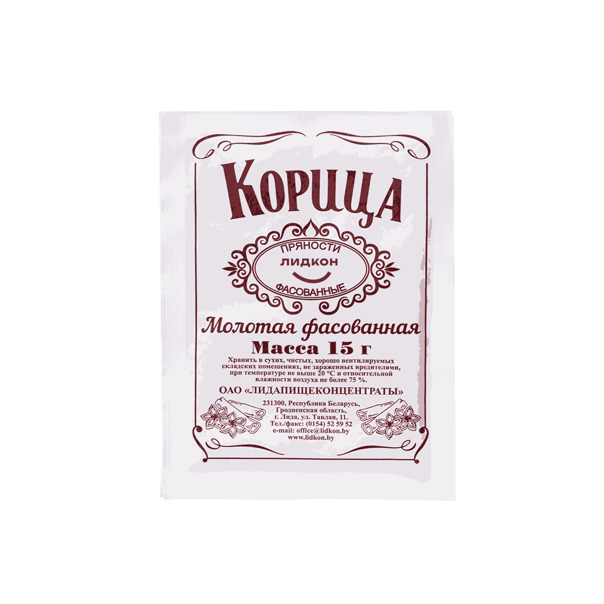Корица молотая 15 гр ТМ Лидкон