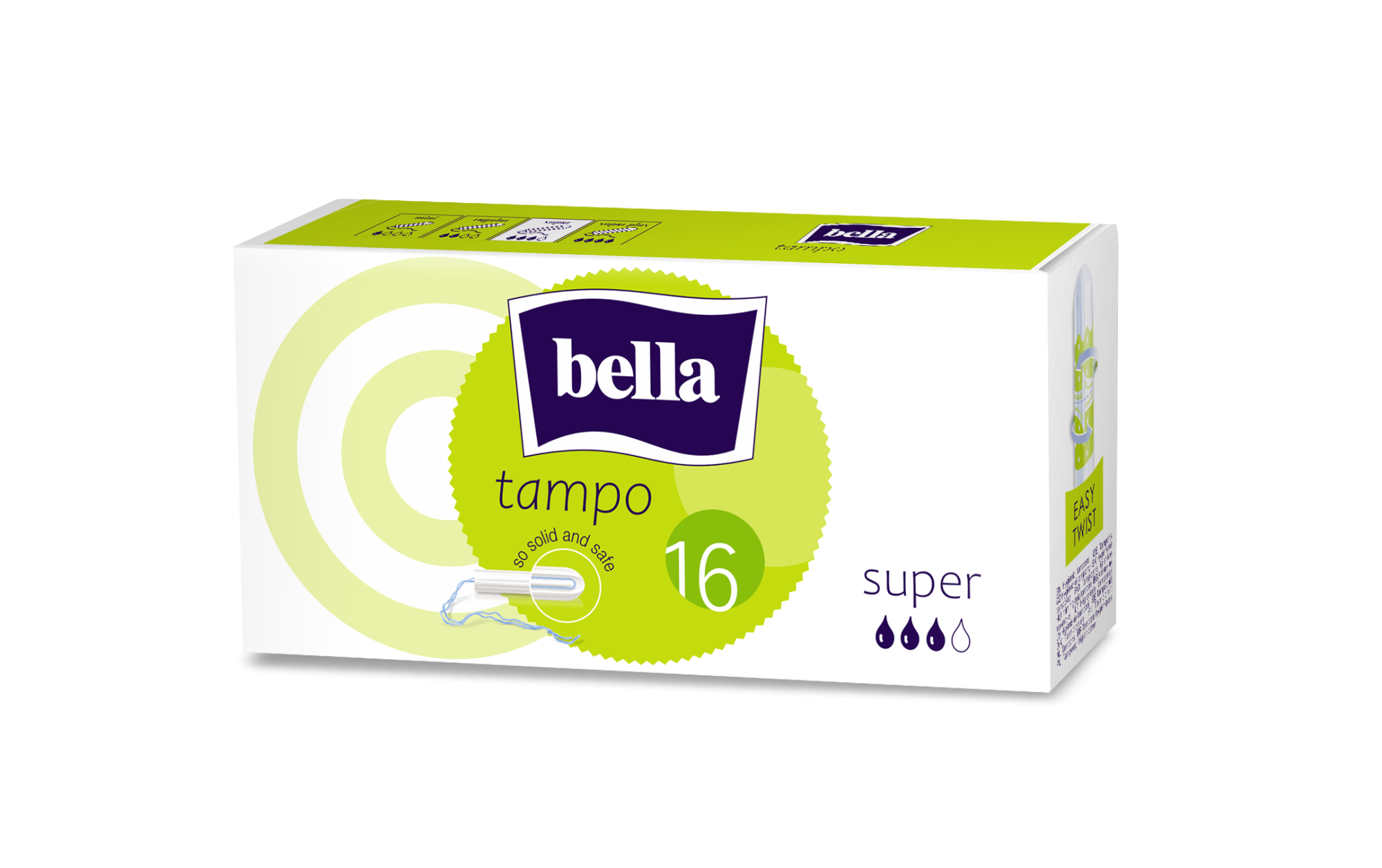 Tampo Bella Premium comfort Super Тампоны женские гигиен. Без апликатора,16 шт