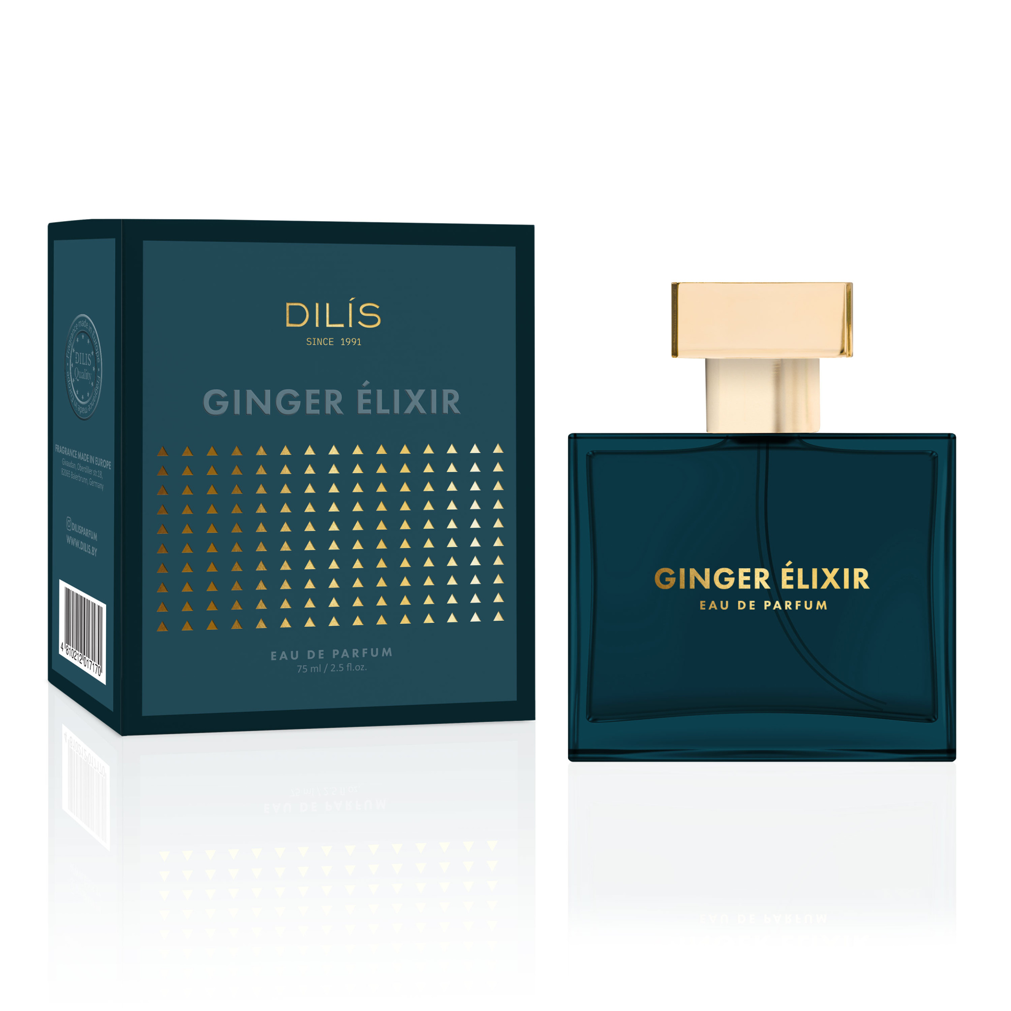 Парфюмерная вода для мужчин «Ginger Elixir» 75 мл