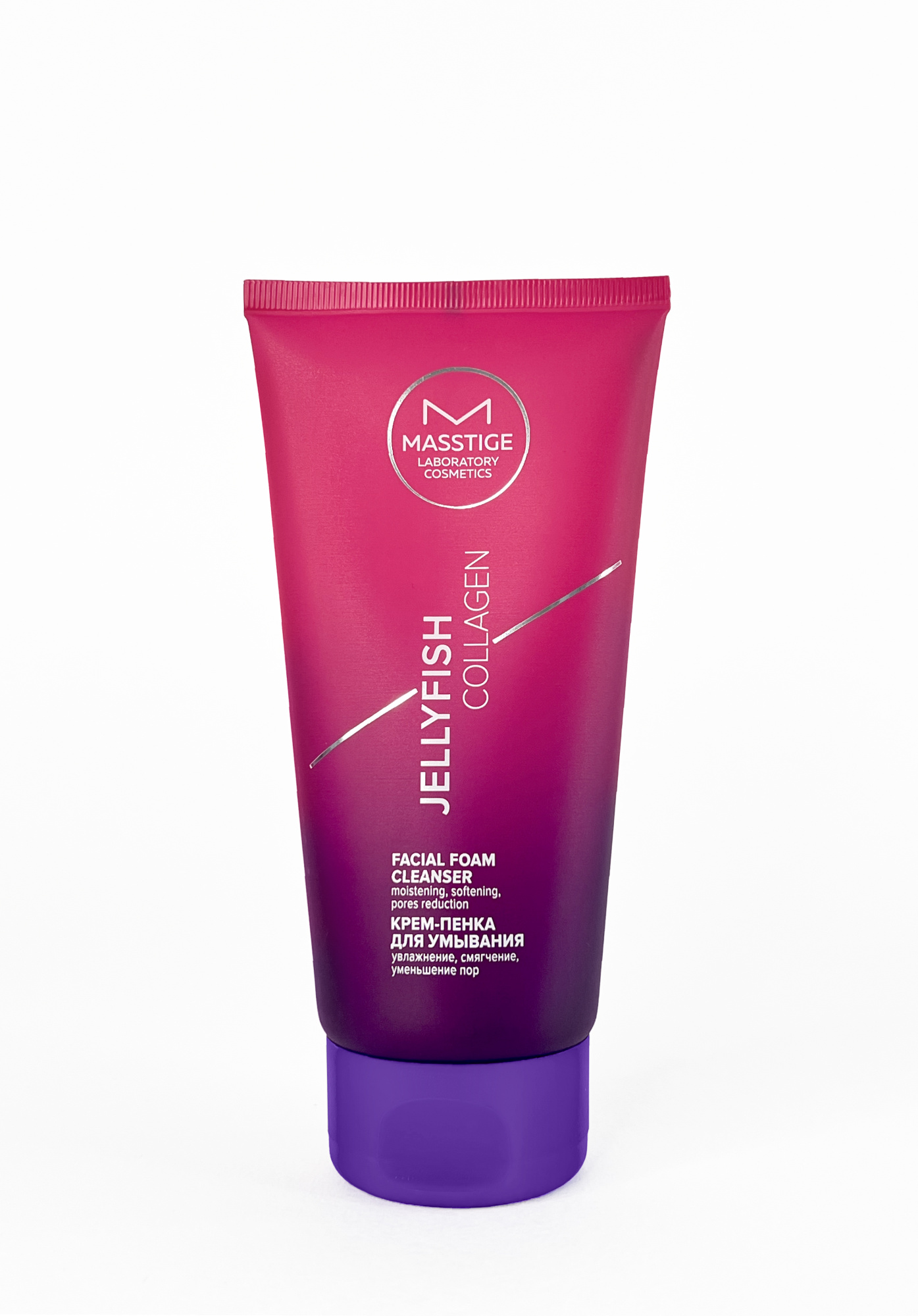 Крем-пенка для умывания MASSTIGE JELLYFISH COLLAGEN, 150мл.