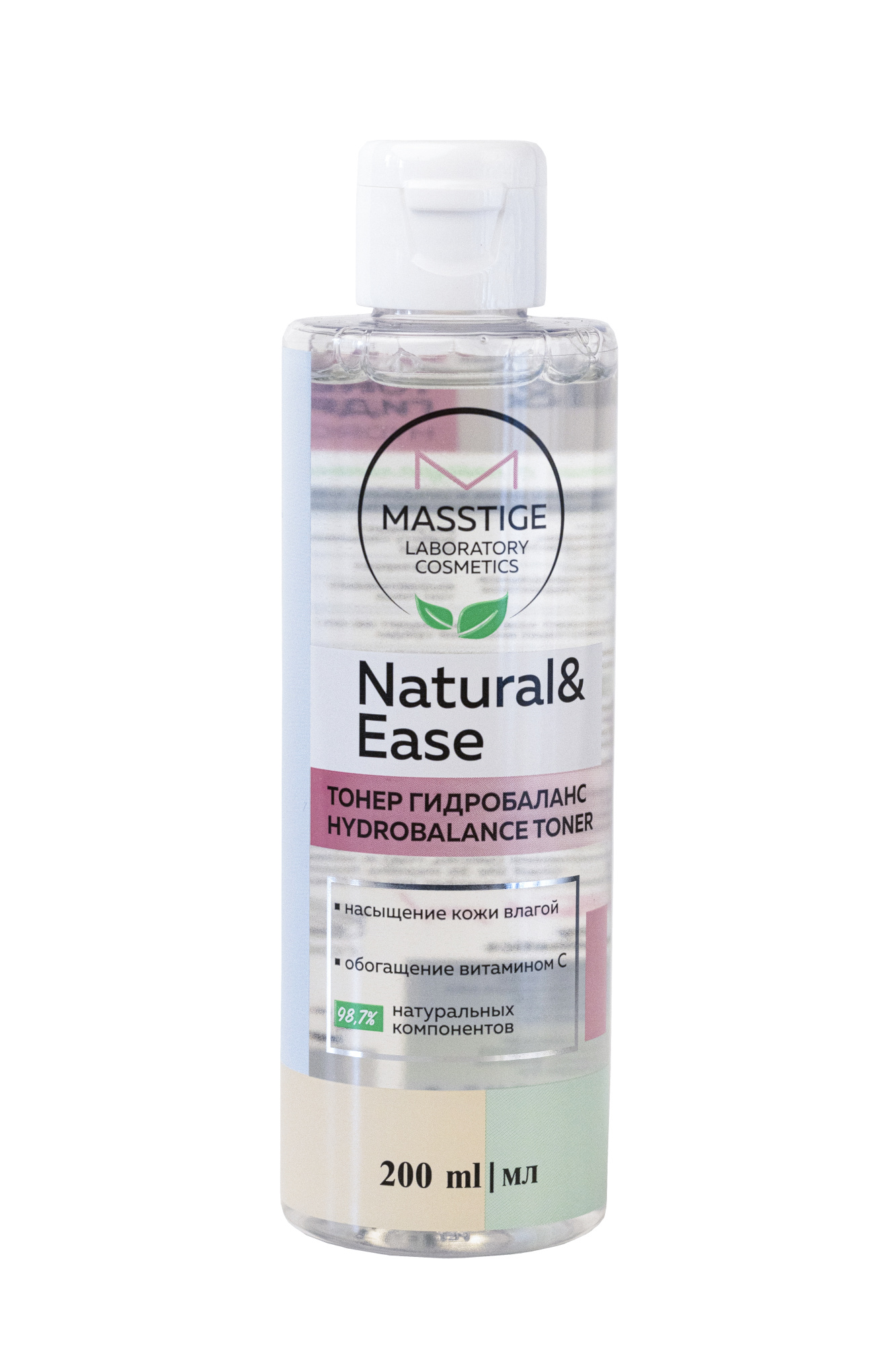MASSTIGE NATURAL&EASE Тонер гидробаланс, 200 мл