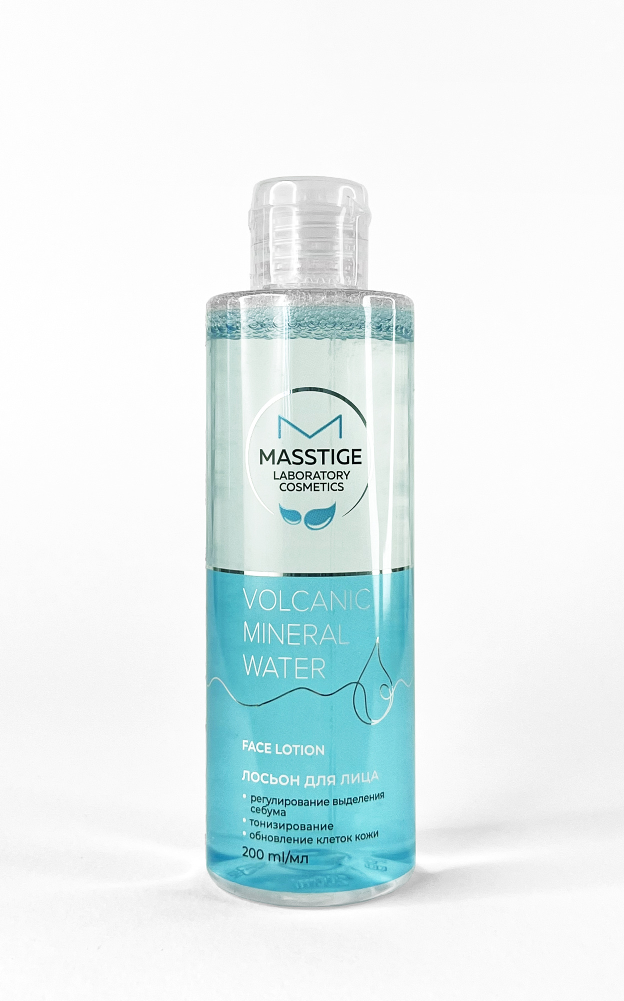 MASSTIGE VOLCANIC MINERAL WATER Лосьон для лица, 200мл.