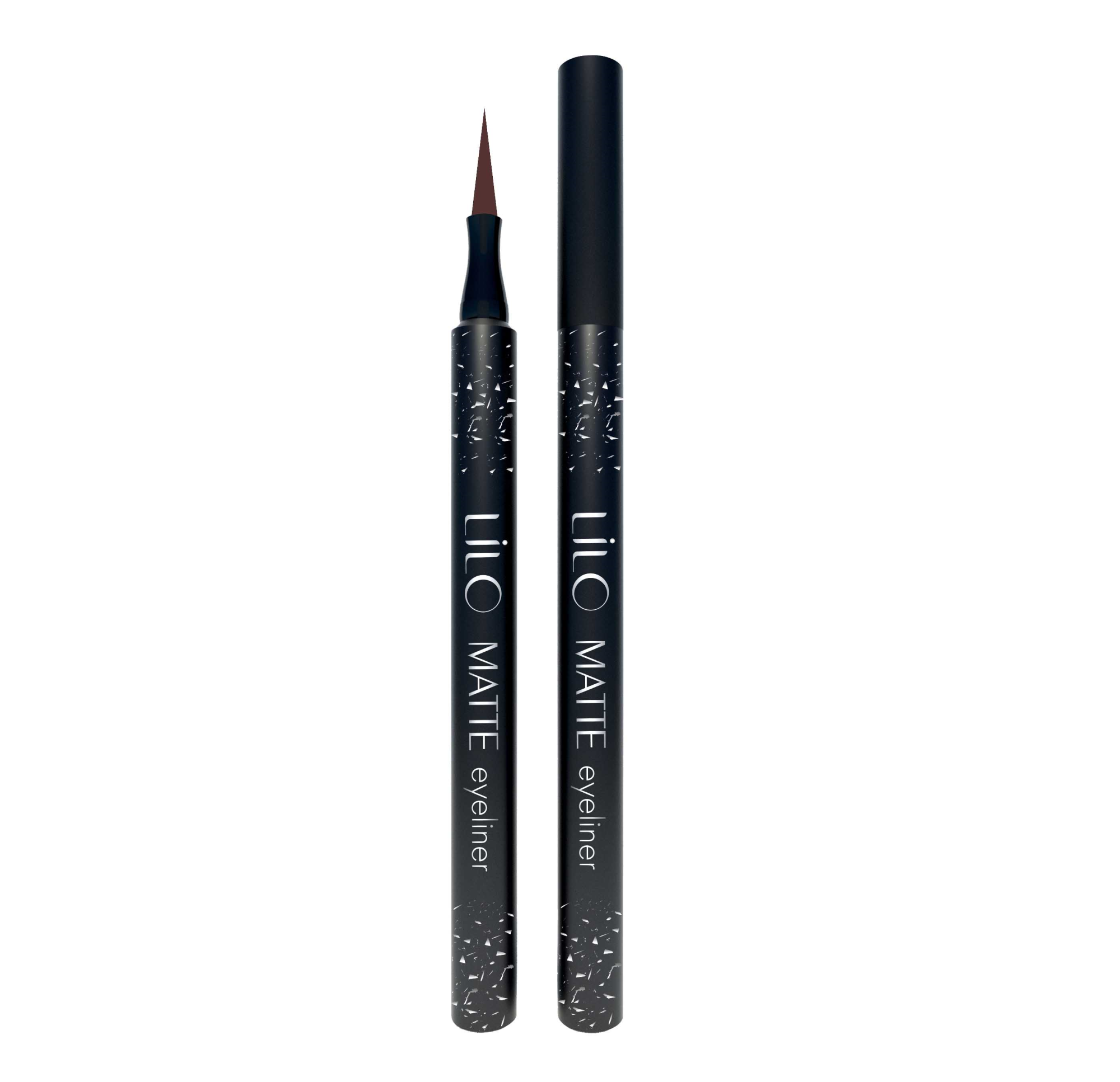 Подводка-фломастер для глаз LiLo MATTE LINER, Цвет коричневый
