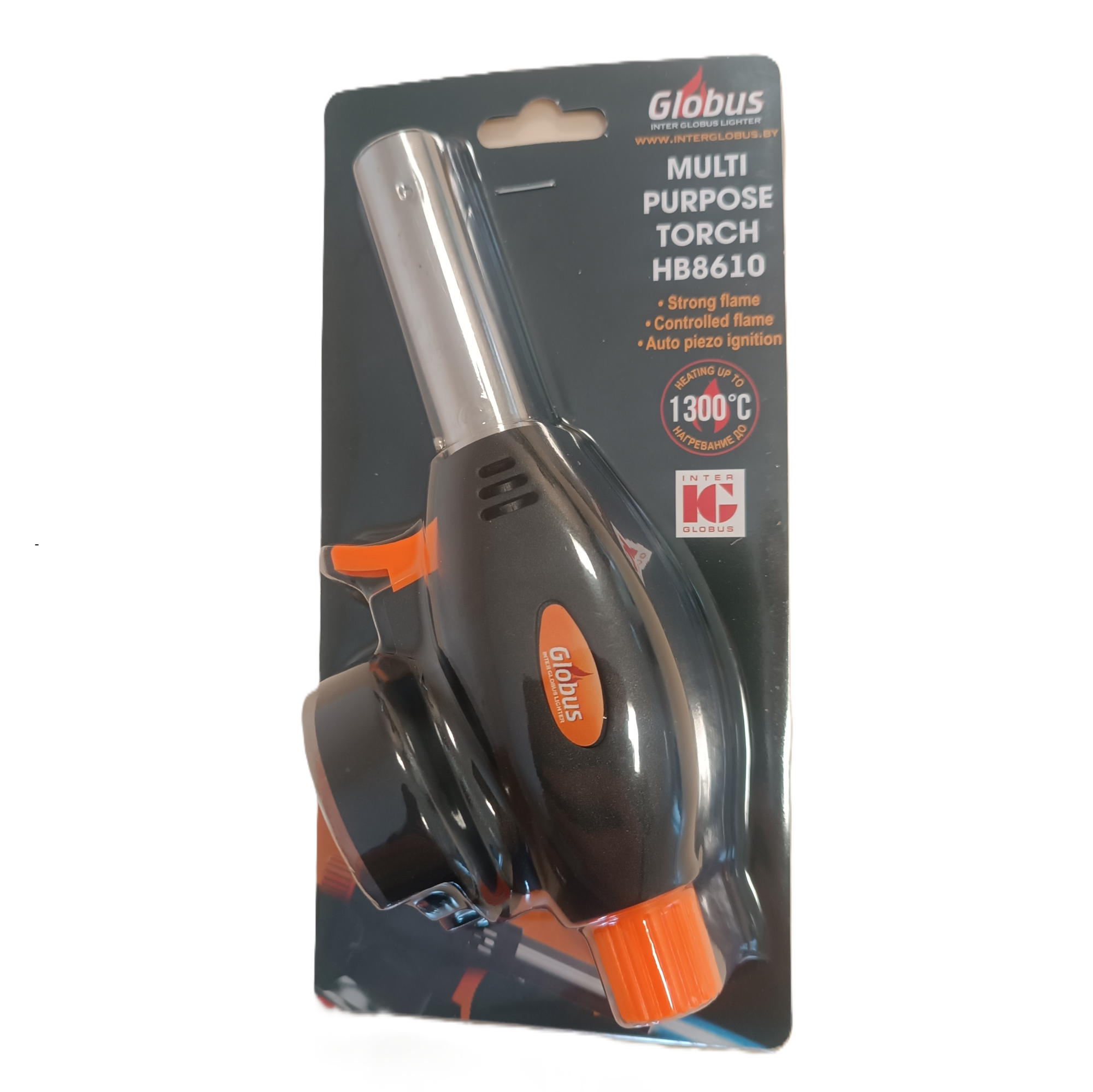 Газовая горелка-насадка Globus с пьезоподжигом