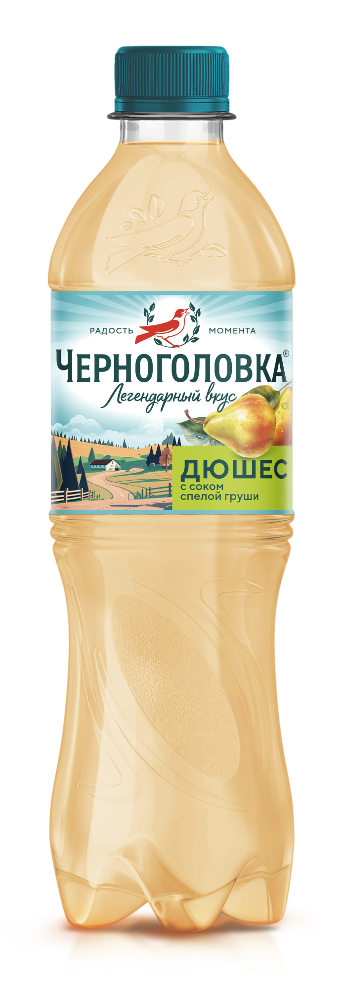 Напиток б/а сильногазированный "Черноголовка" "Дюшес" пэт 0,5л.